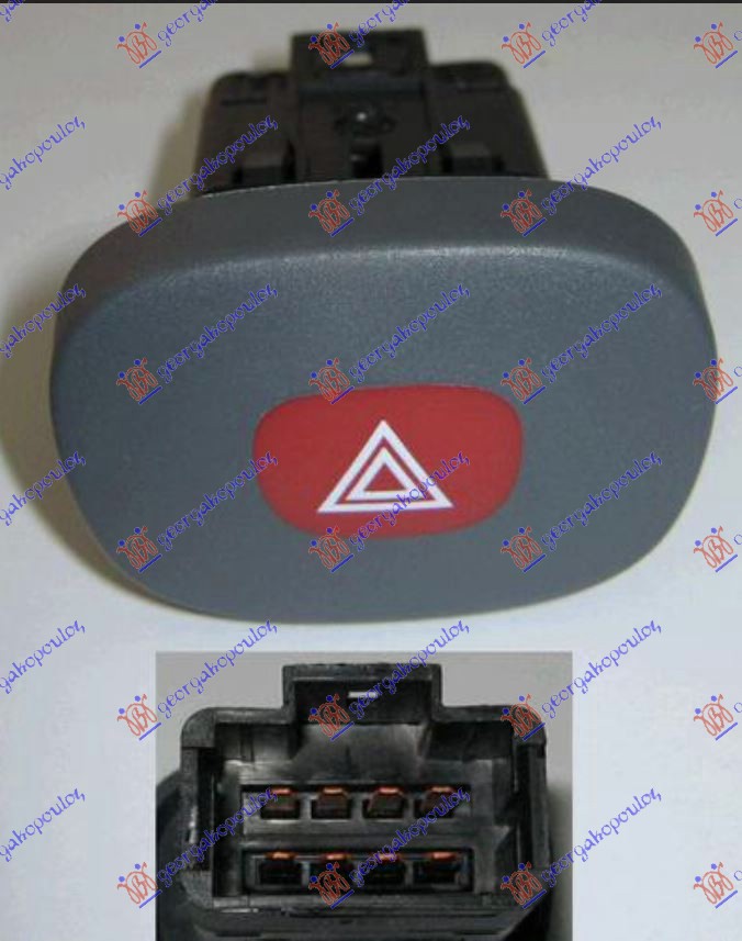 Prekidač za sva 4 migavca (8 PIN)