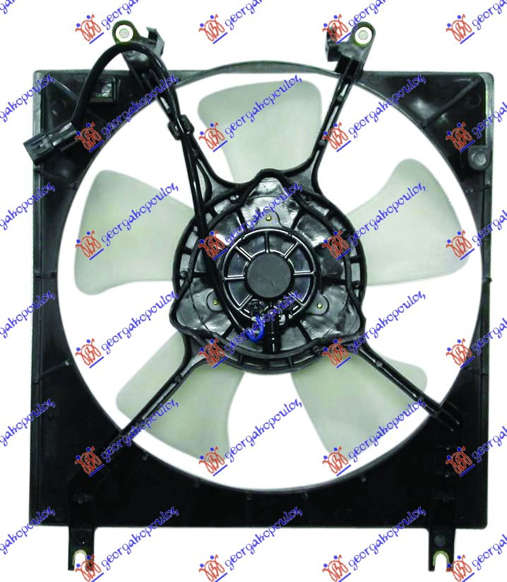 Ventilator hladnjaka komplet (BENZIN)