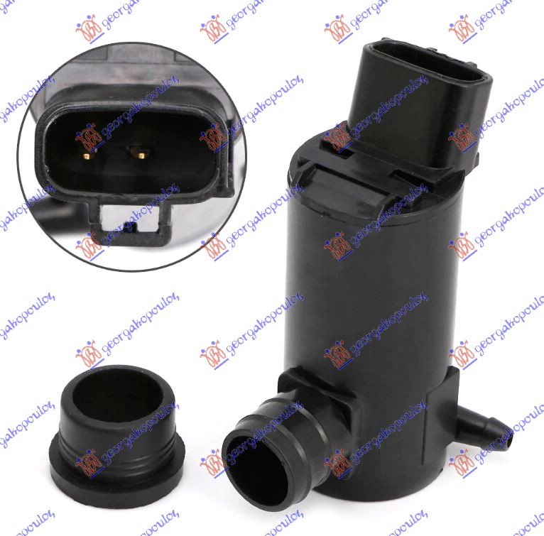 Motor posude brisača (PRAVOUGAONI PRIKLJUCAK) (1 PUMPA)