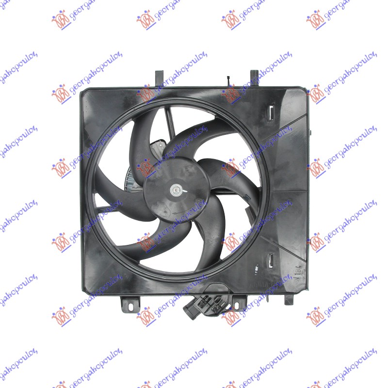 Ventilator komplet (2 KABLA) (34cm)
