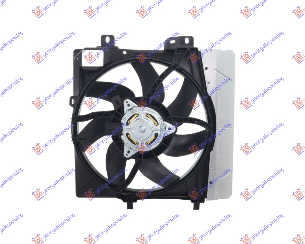 Ventilator komplet (1 KABL) (33cm)