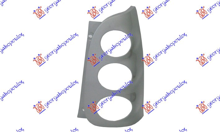 Okvir stop lampe sivi -2002 (ULO) D