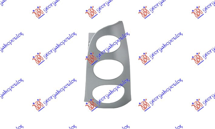 Okvir stop lampe sivi 2002- (ULO) D