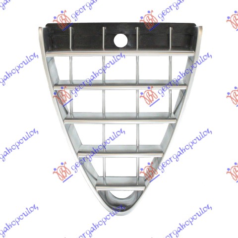 PVC maska crna/srebrna 2007-