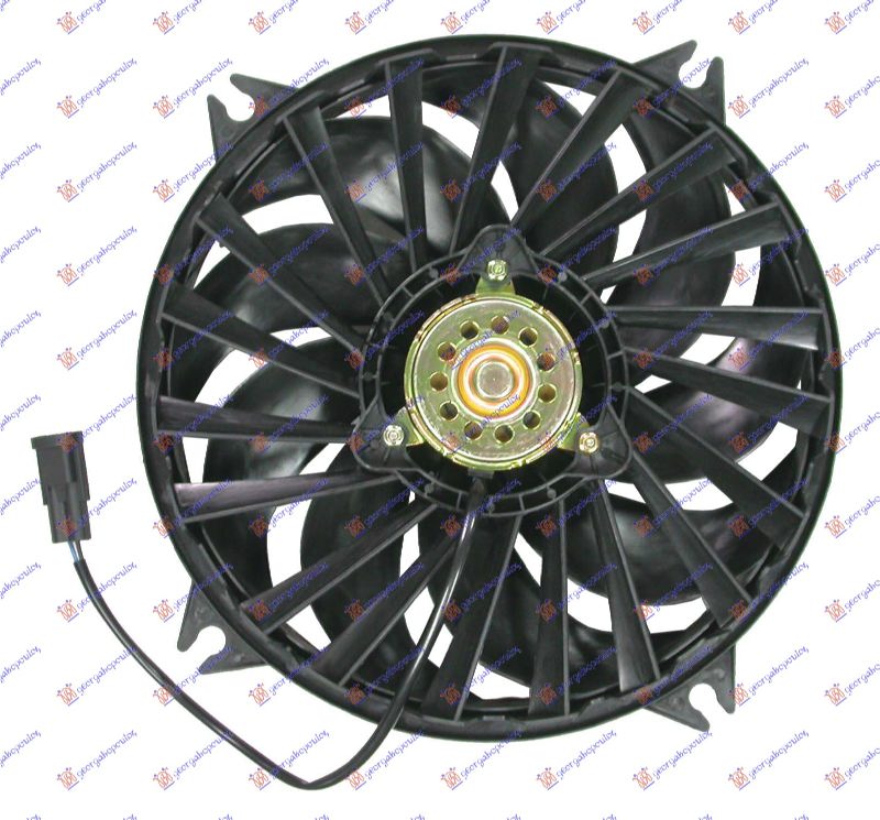 Ventilator komplet (BENZIN-DIZEL) (38cm)