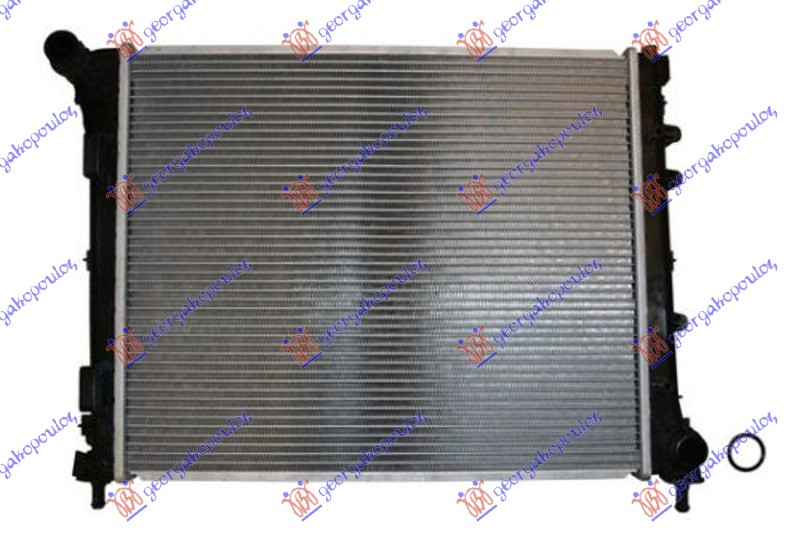 Hladnjak motora 0.9/1.0 8V (48x39.2x1.6)