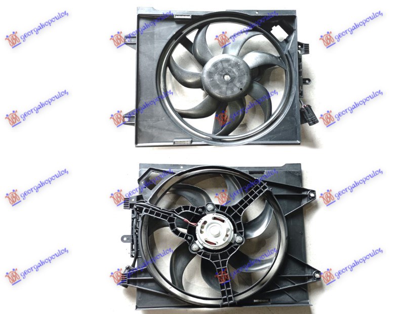 Ventilator komplet (BENZIN-DIZEL) (+AC)
