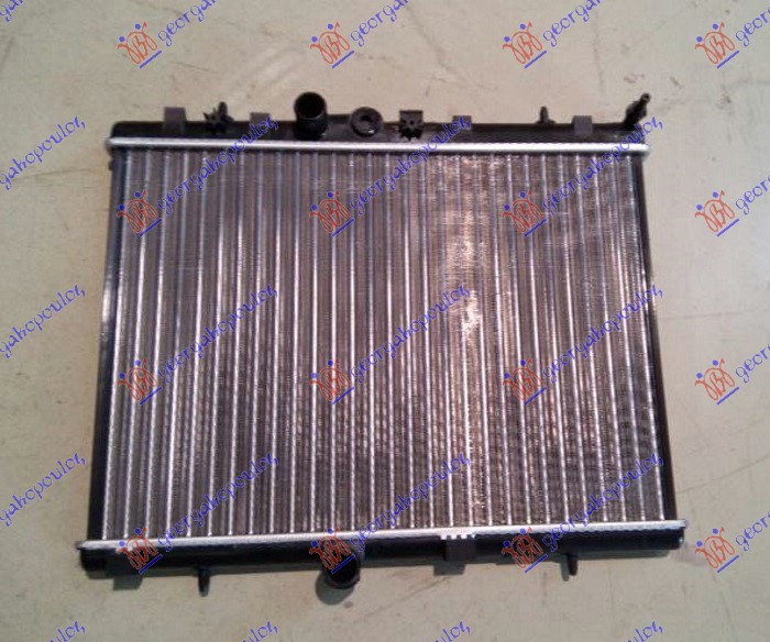 Hladnjak motora benzin/dizel (38x55x1.8) sa nosacem ventilatora