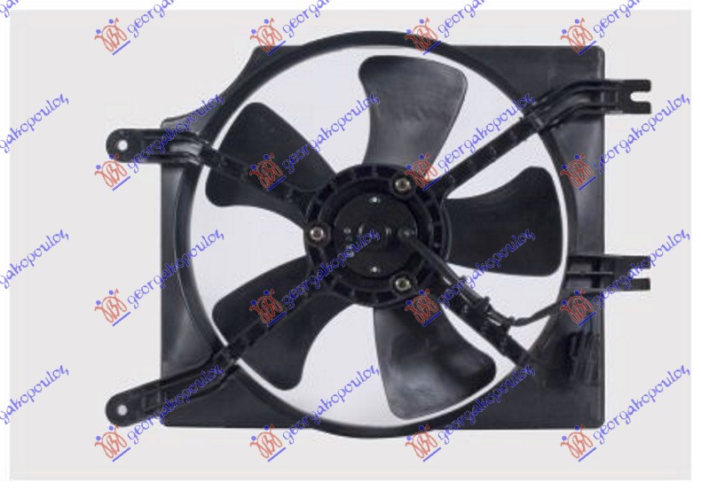 Ventilator klime komplet