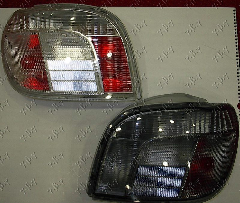 Stop lampa bela (SET) (TUNING)