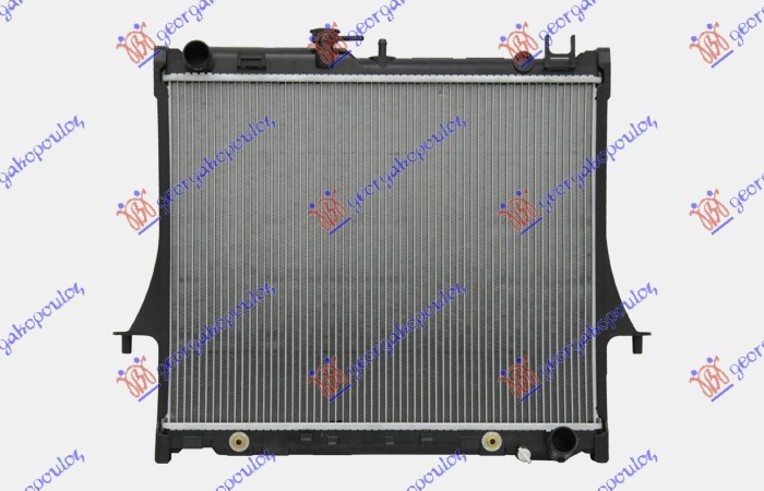 Hladnjak motora 2.5/3.0 ditd (AUTO) (47.5x59x2.5)