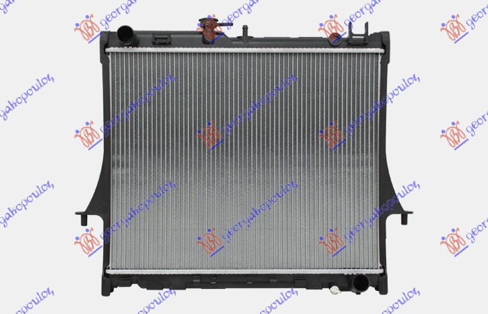 Hladnjak motora 2.5 td (MAN) (47.5x59x16)