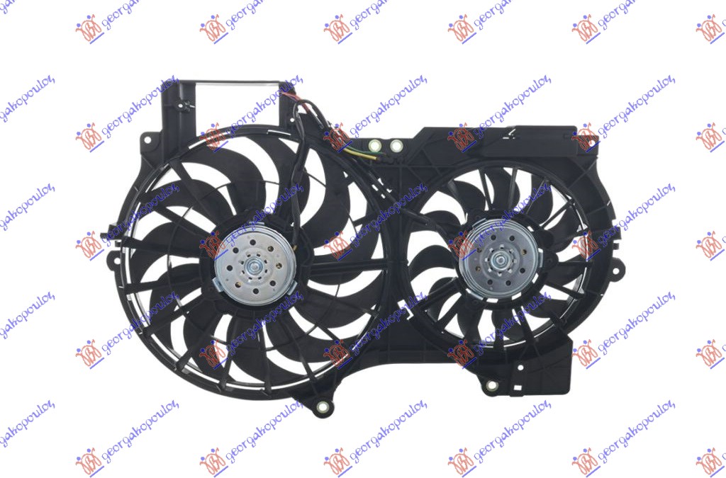 Ventilator (DUPLI) komplet (BENZIN-DIZEL)