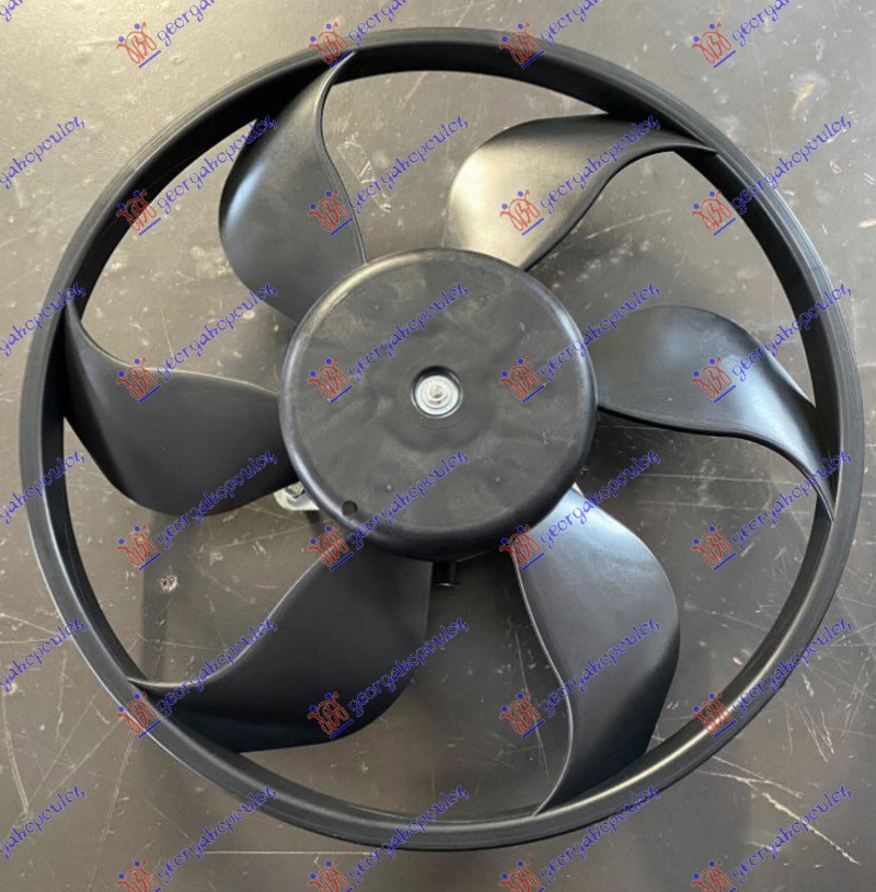 Ventilator (MOTOR+ELISA) (1.7 CDTi DIZEL) (345mm) (2 PIN)