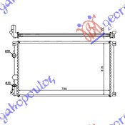 Hladnjak motora 1.9/2.2/2.5-3.0 dci dizel (+/-AC) (727x389) 03-