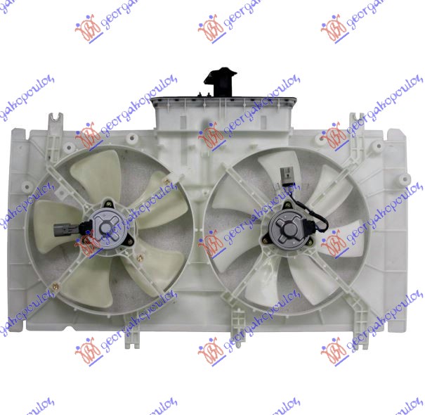 Ventilator (DUPLI) komplet (BENZIN) (2+2 PIN) -05