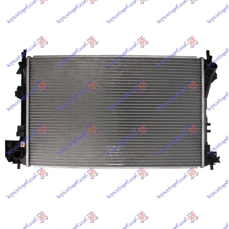 Hladnjak motora 2.0/2.2/3.2 benzin - 2.0/2.2 dti dizel (MAN) (650x415x34) (MEHANICKI SPOJ)