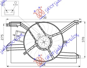 Ventilator komplet (BENZIN)