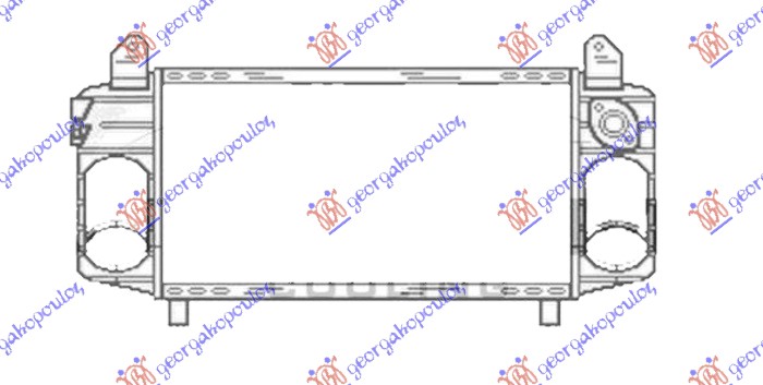 Hladnjak interkulera 1.2-1.4 TDI dizel (280x130x40)
