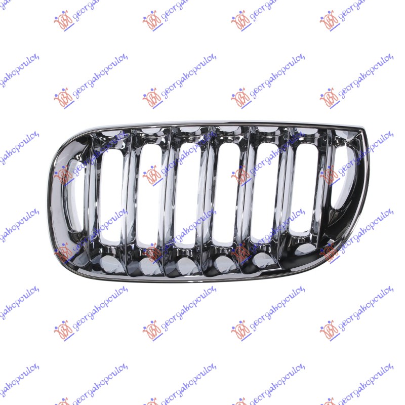 PVC maska cela hrom L