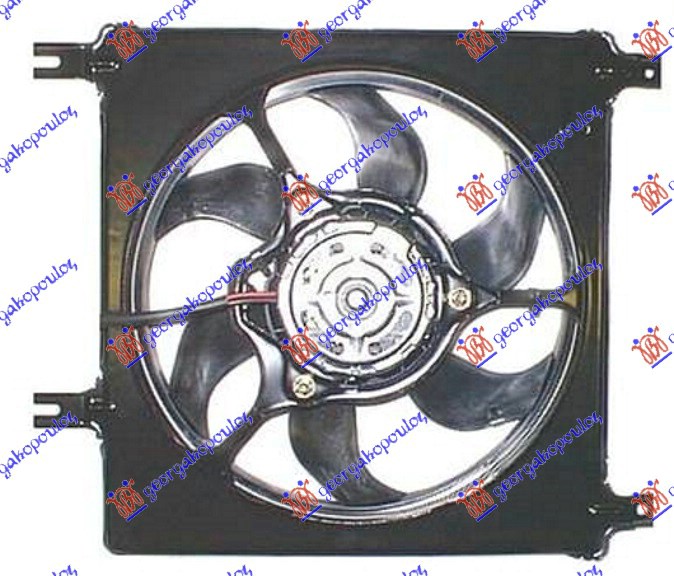 Ventilator komplet (BENZIN) (+AC) (4 SRAFA)