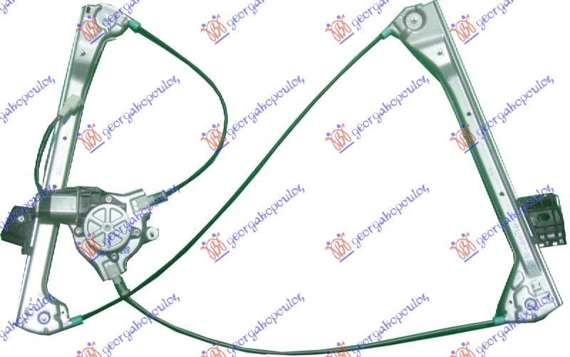 Podizač prednjeg prozora električni 2 vrata (COUPE) L