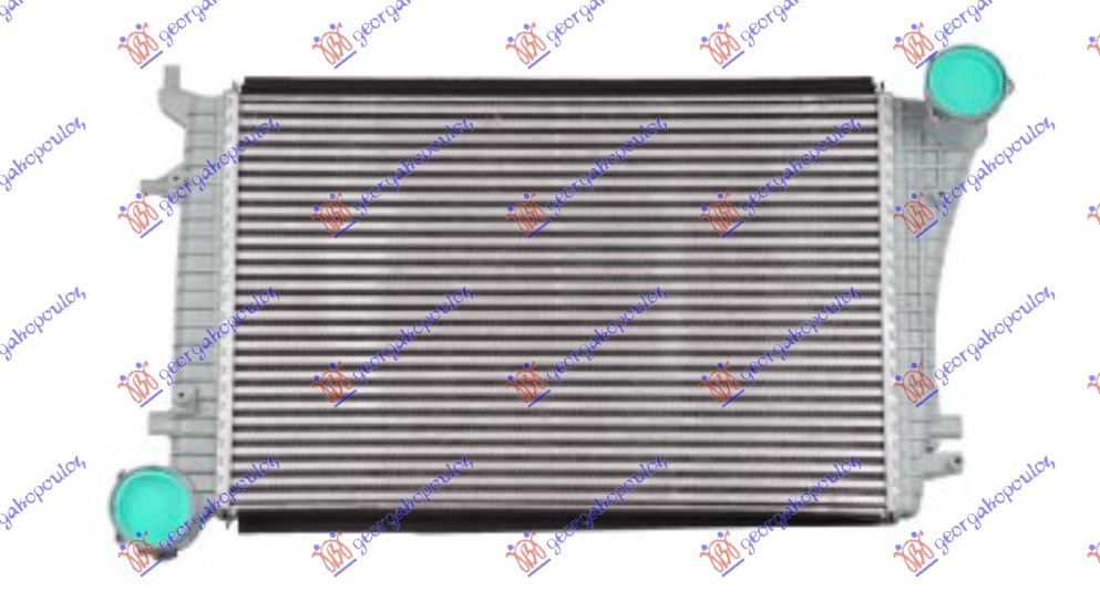 Hladnjak interkulera 1.9-2.0 TDI (615x405x32)