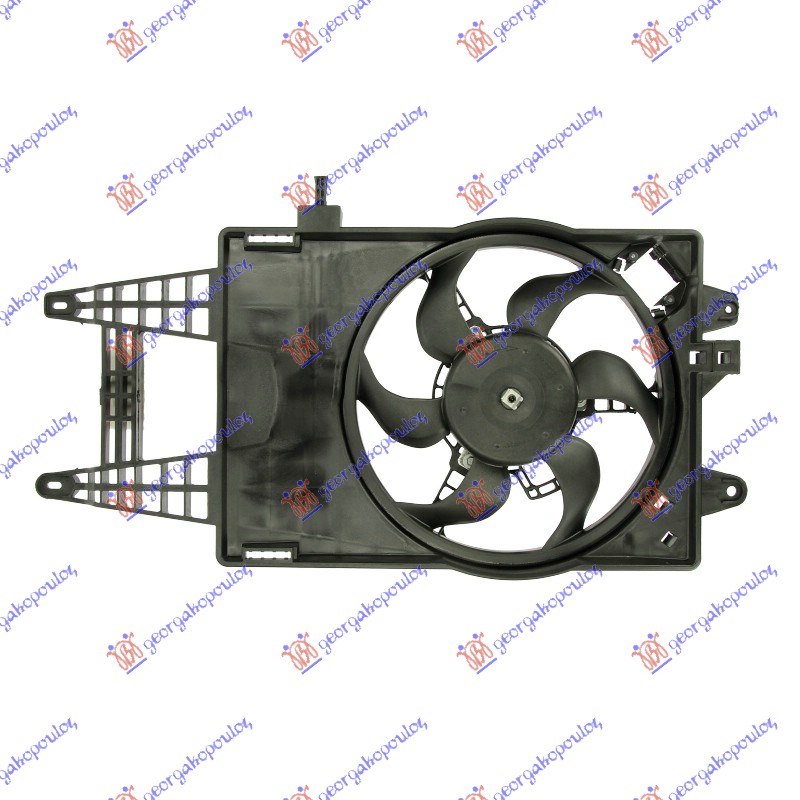 Ventilator komplet (-AC) (MARELLI TIP)