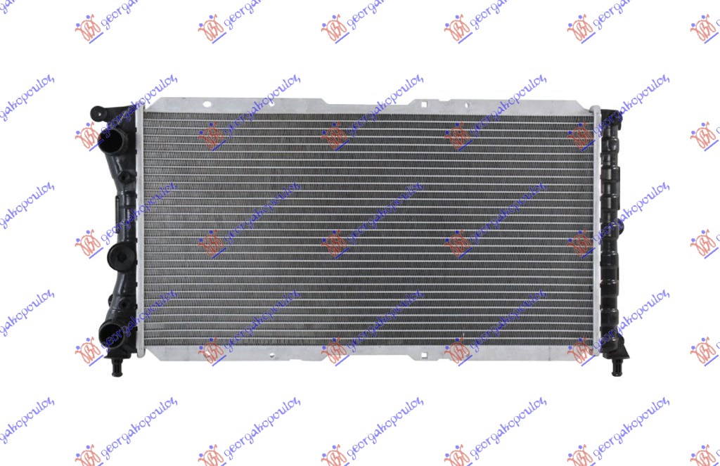 Hladnjak motora 1.4CC GT turbo (57.7x30.4)