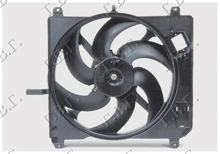 Ventilator komplet (1.4cc BENZIN) (+AC)