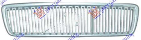 PVC maska hrom/srebrna