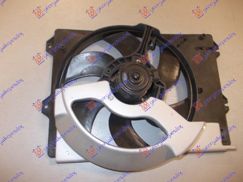Ventilator hladnjaka (DUPLI) komplet (BENZIN) (-AC)