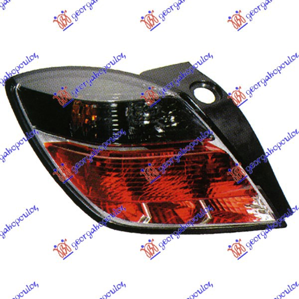 Stop lampa (ZATAMNJENA/CRVENA) 3 vrata/gtc (HELLA) L