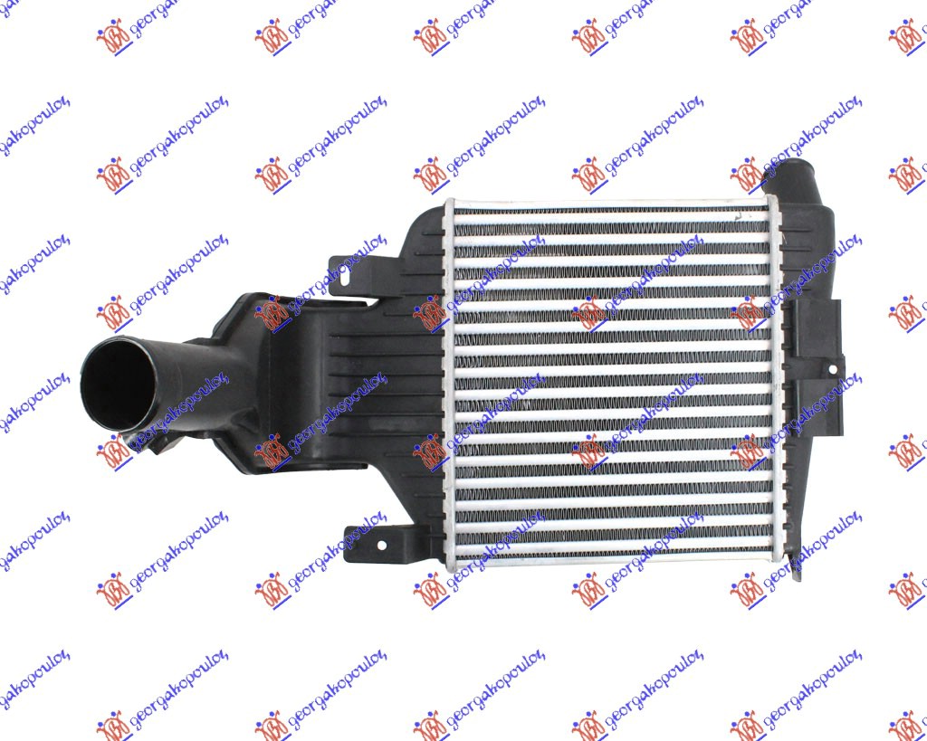 Hladnjak interkulera 1.6-2.0 16V turbo benzin (231x264x40)
