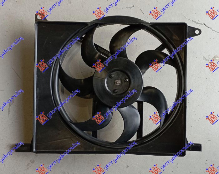 Ventilator hladnjaka komplet benzin (+AC)