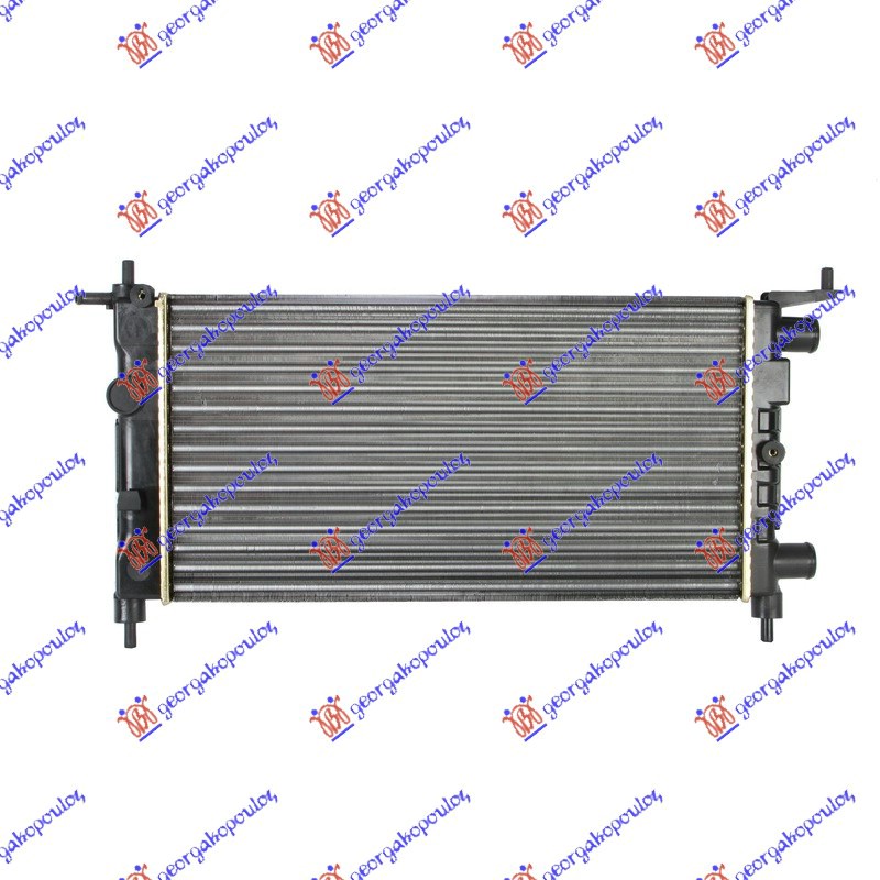 Hladnjak motora 1.0/1.2 (-AC) (53x28) 1997-