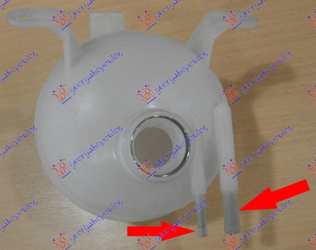 Posuda za antifriz (2 IZLAZNE CEVI) (1.0 12V/1.2 16V/1.4 16V/1.6 16V BENZIN - 1.5/1.7 DIZEL)