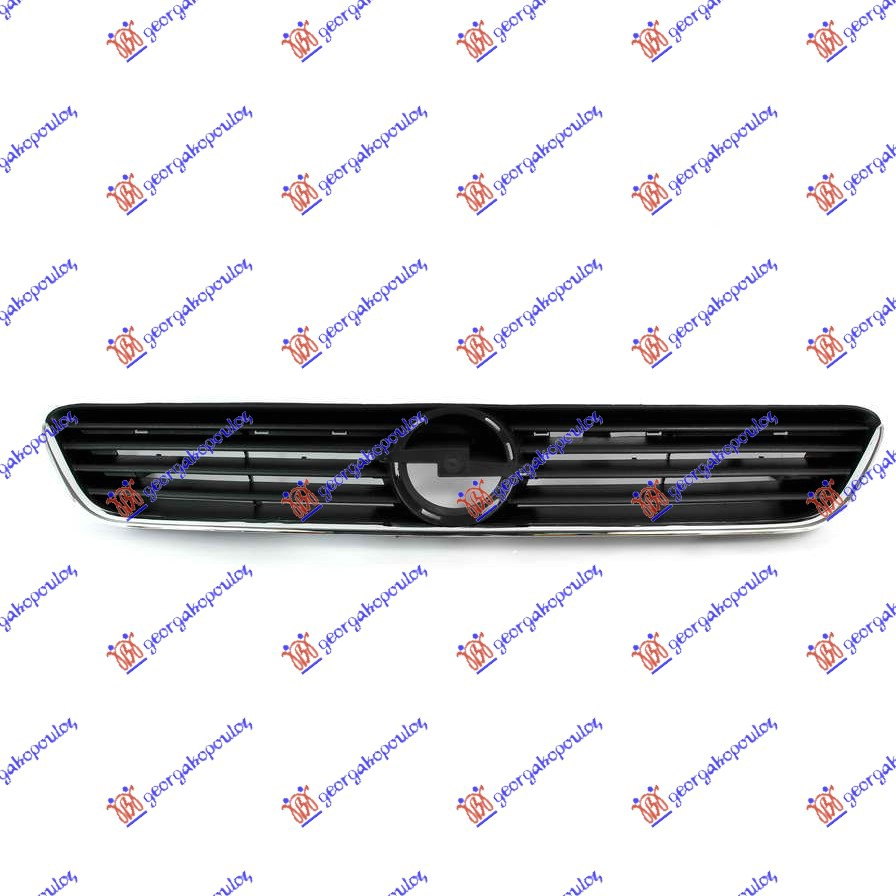 PVC maska hrom