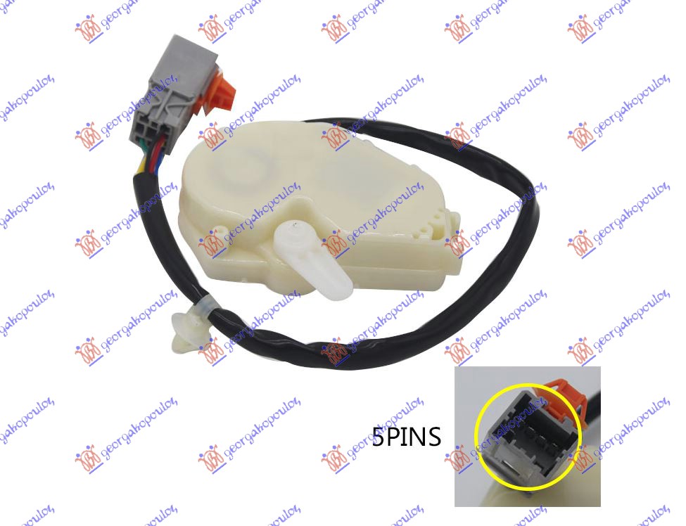 Motor brave prednjih vrata (5pins) L