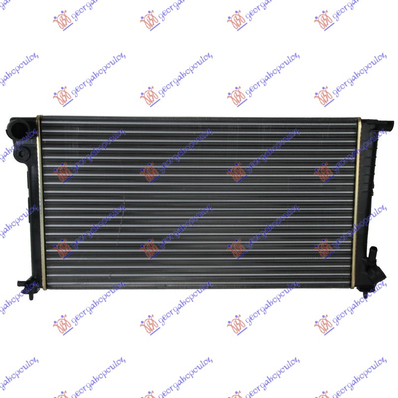 Hladnjak motora 1.8/1.9cc dizel (-AC) (67x38) (SA OSIGURACEM)