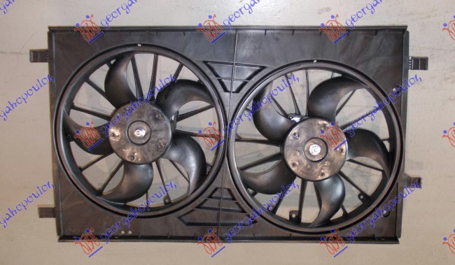 Ventilator (DUPLI) komplet (BENZIN/DIZEL)