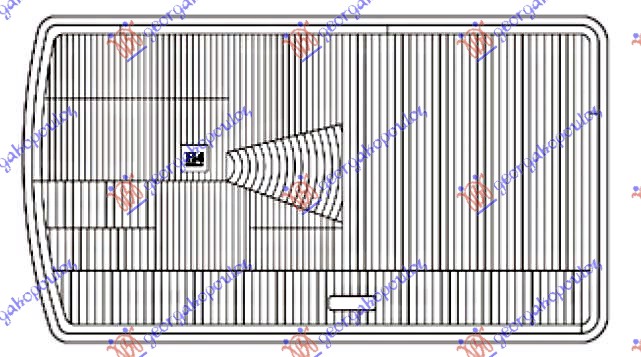 Staklo fara (CETVRTASTO SOCIVO) D
