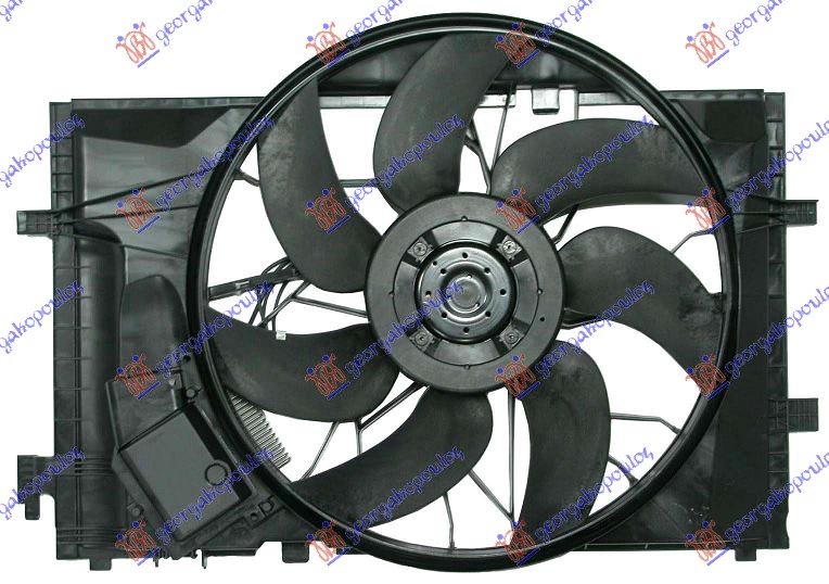 Ventilator hladnjaka komplet (BENZIN/DIZEL)