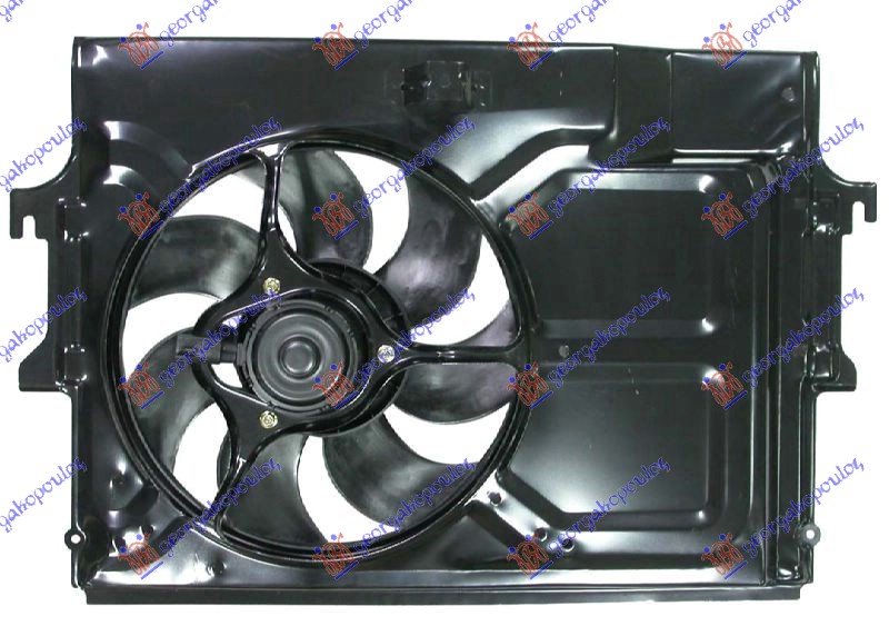 Ventilator komplet (BENZIN) (-AC)