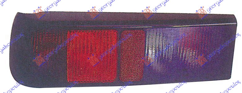 Stop lampa 4 vrata (ZATAMNJENA) (DEPO) D