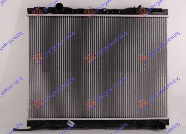 Hladnjak motora 2.5 CRDI (MAN) (+/-AC) (46.5x62.8) -06 8mm (DOOWON TIP)
