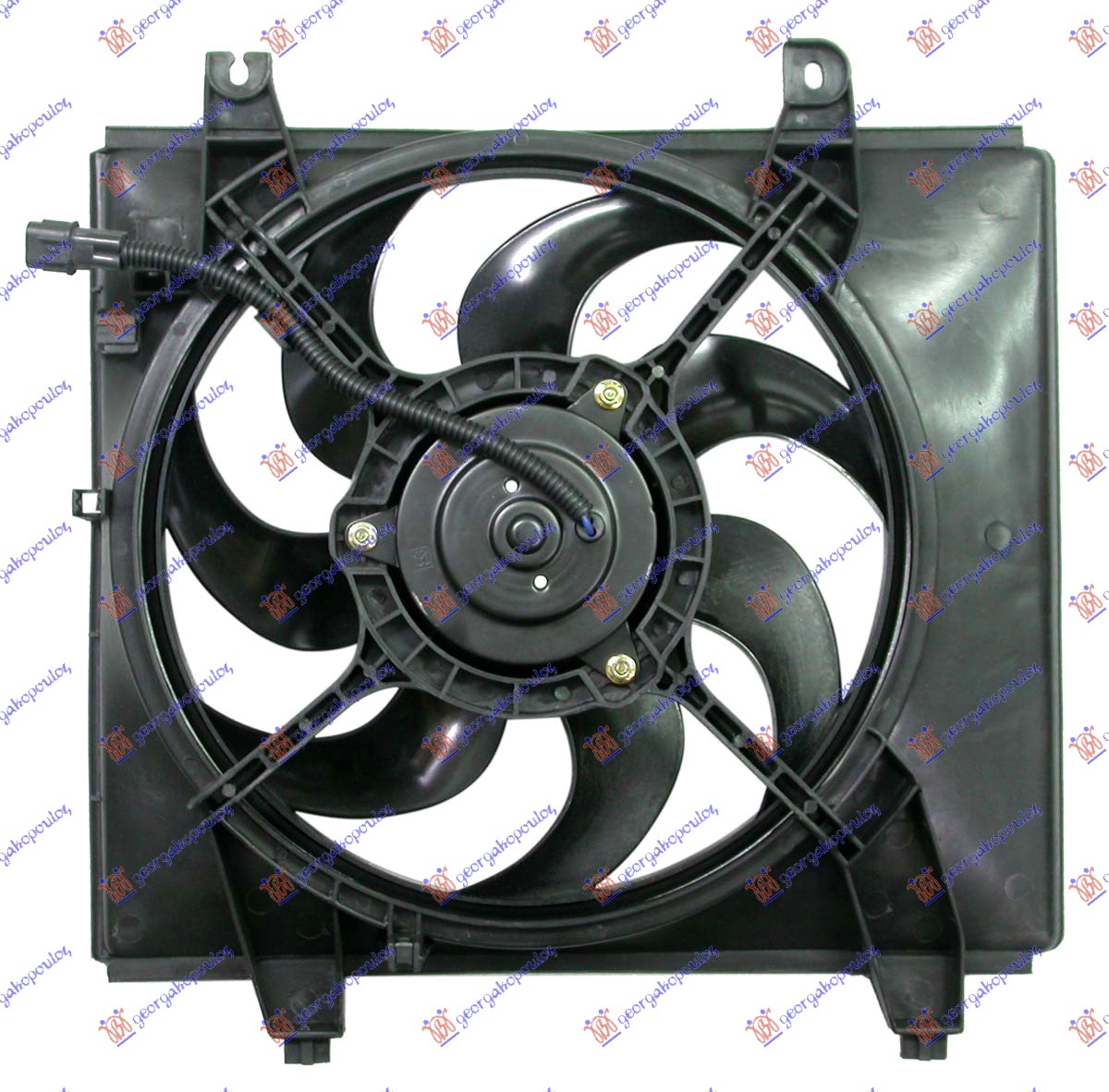 Ventilator hladnjaka komplet (BENZIN/DIZEL)