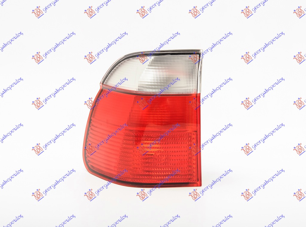Stop lampa spoljašnja karavan (CRVENA/BELA) -2000 L
