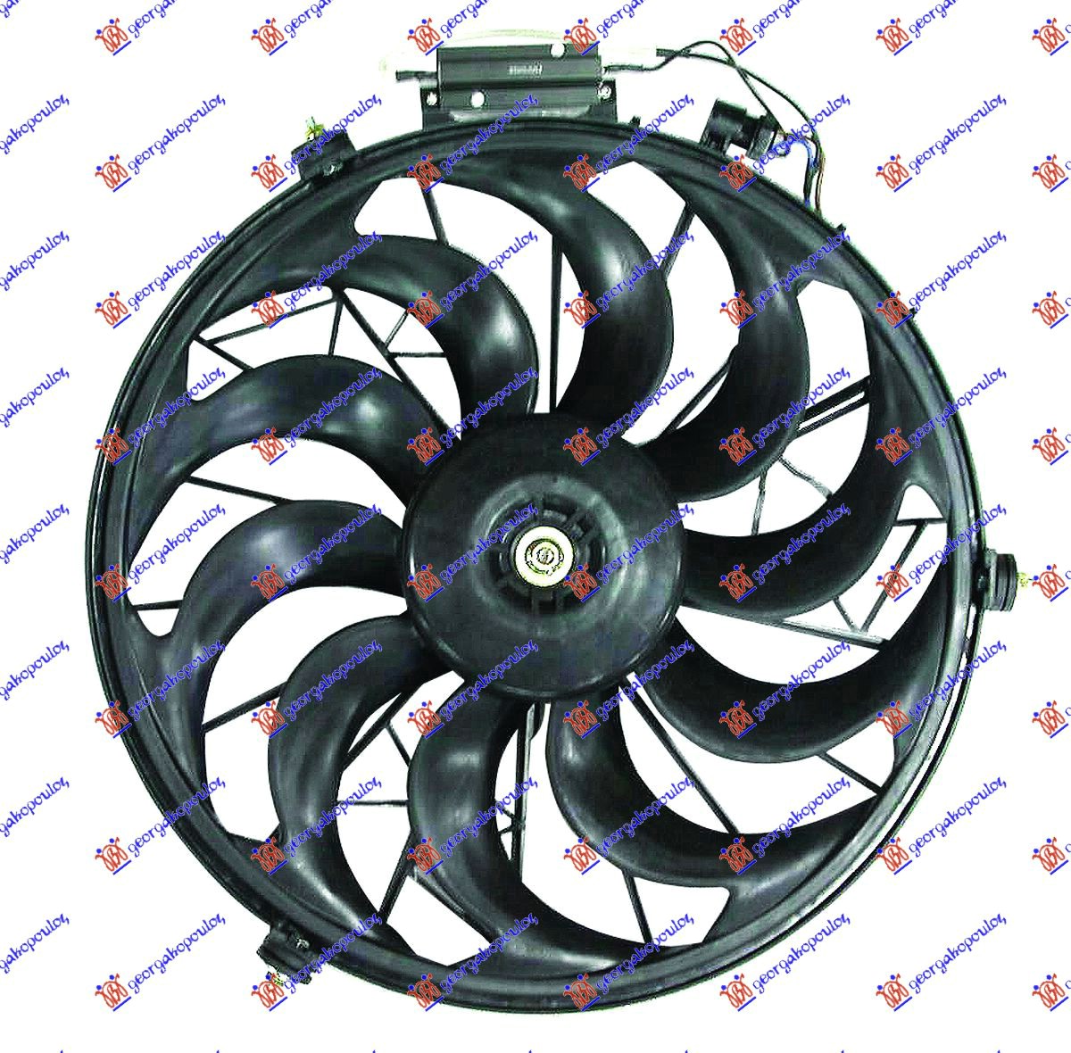 Ventilator klime komplet (BENZIN/DIZEL)
