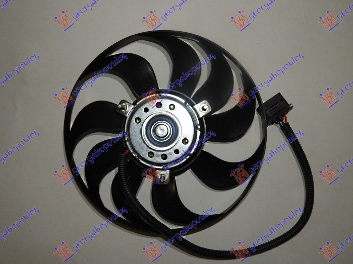 Ventilator hladnjaka (MOTOR+ELISA) (290mm) (220/60w) (9 PERAJA) (3 PIN)